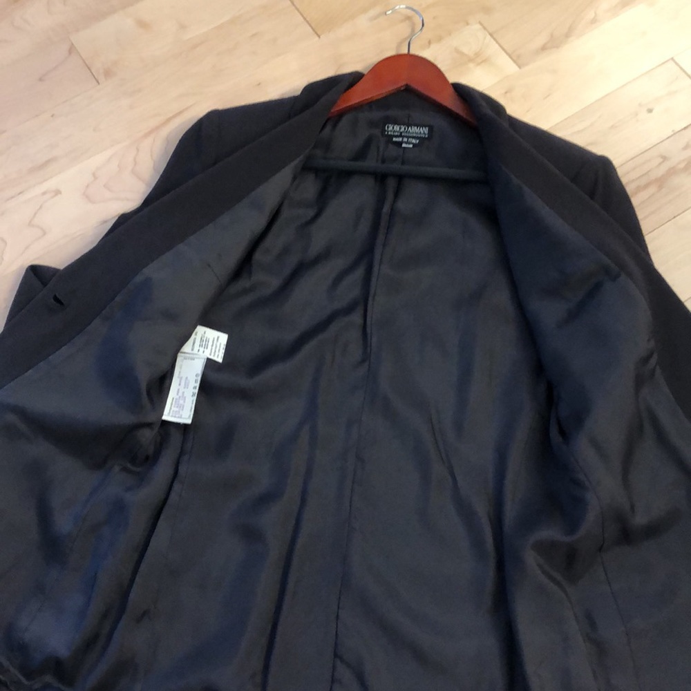 Giorgio Armani Brown Jacket Size 42 Made in Italy - Picture 10 of 10